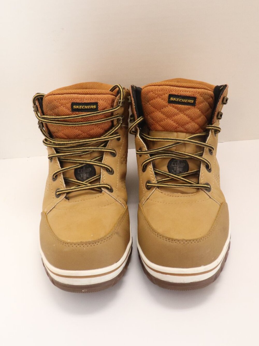 Skechers Women's Work McColl Composite Toe Work Boots Tan Size 7 Waterproof